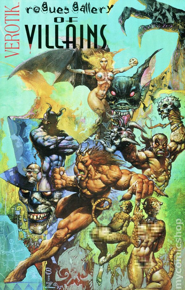 Verotik Rogues Gallery of Villains